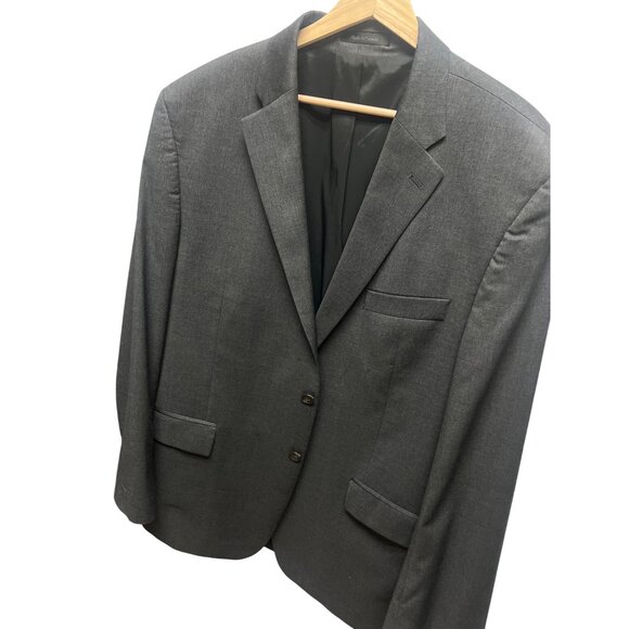 Lauren Ralph Lauren Classic Gray Wool Blazer Sports Coat - Picture 2 of 10